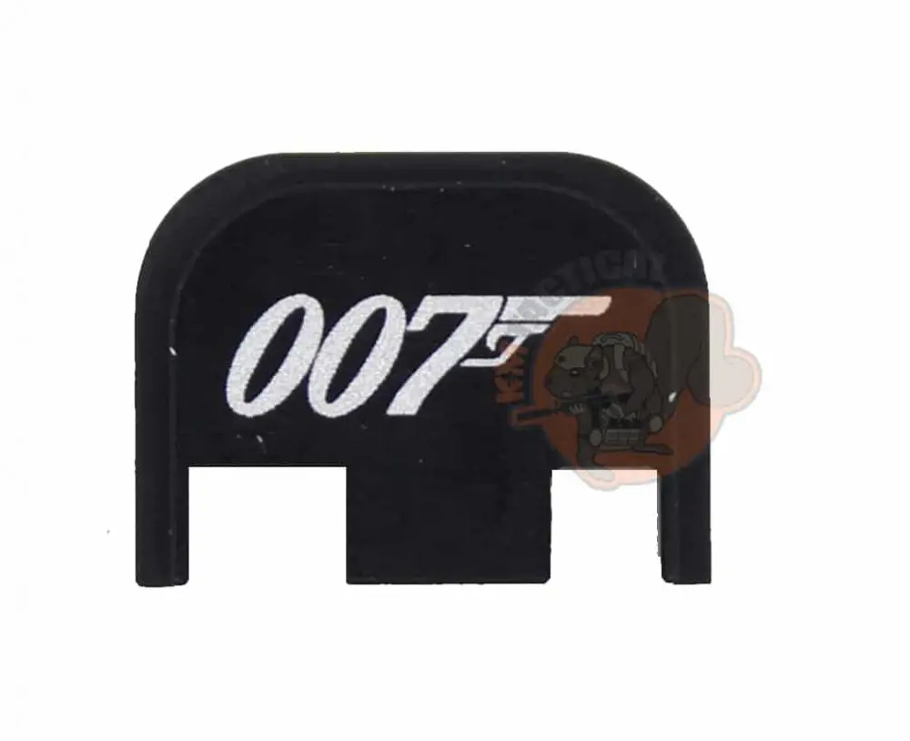 007 James Bond Engraved Glock Backplate-0
