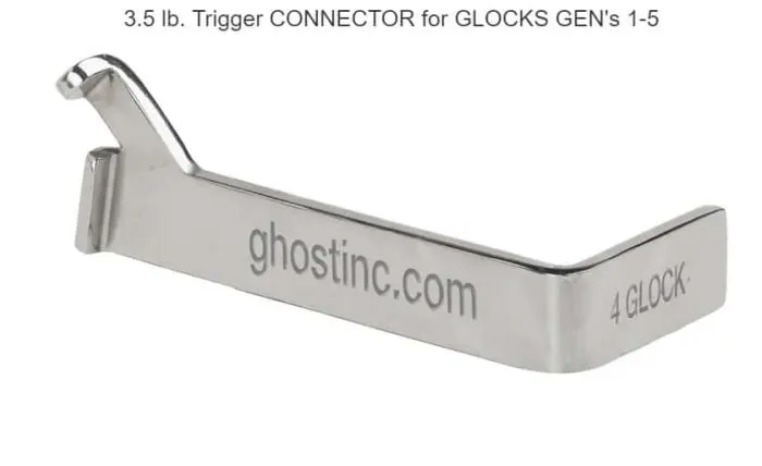 Ghost Inc 3.5 LB. TRIGGER CONNECTOR FOR GLOCKS GEN'S 1-5-0