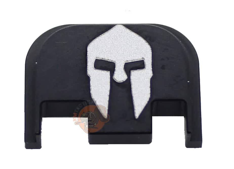 Spartan Helmet Engraved Glock Back Plate (Full Size/G42/G43)-0