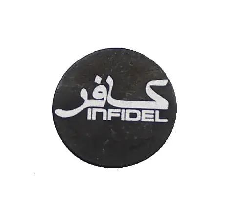 Infidel Oversized Magazine Button-0