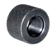 5/8x24 Black knurled Thread Protector KM Tactical