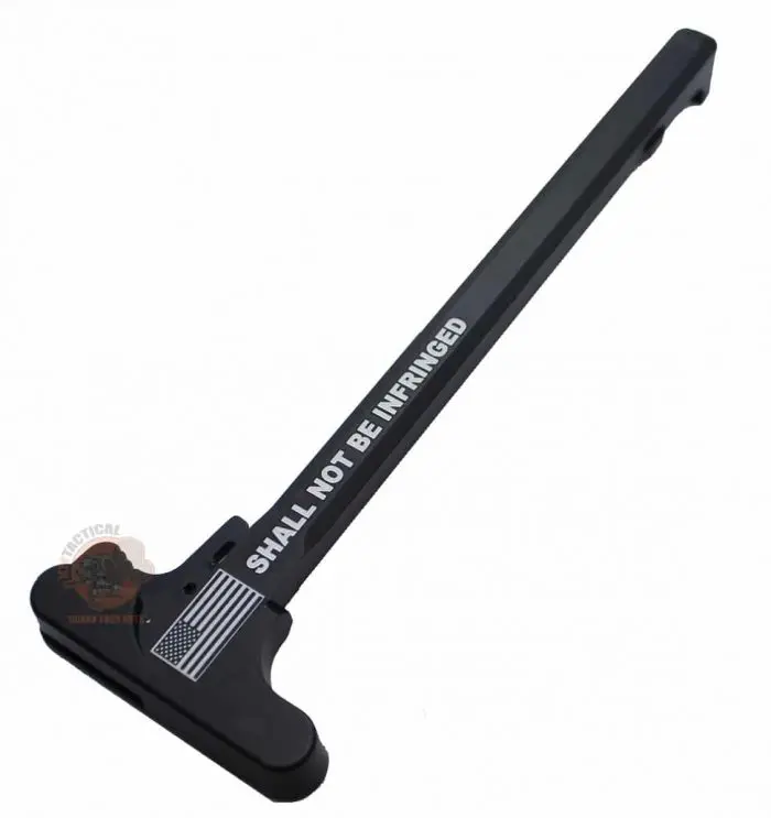 Shall Not Be Infringed Engraved Charging Handle-0