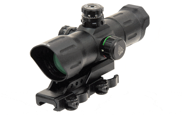 UTG 6 Inch ITA Red/Green CQB T-dot Sight with Offset QD Mount | KM Tactical